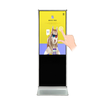 Пол экрана касания инфракрасн Signage и дисплеев 32 цифров дюйма емкостный стоя LCD