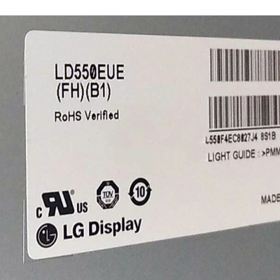 Панель LVDS LD550EUE-FHB1 LCD 55 дюймов для Signage LCD цифров