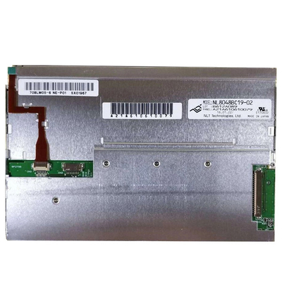 Оригинал NL8048BC19-02 дисплей 800 (RGB) ×480 LCD 7,0 дюймов для промышленного оборудования для NEC