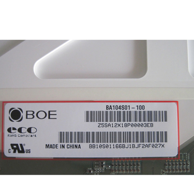 Дисплей дюйма BA104S01-100 800×600 BOE модуля 10,4 индустрии TFT LCD