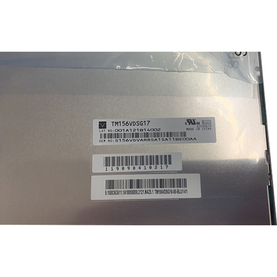 Штыри дисплея TM156VDSG17 LVDS 30 15,6 дюймов TFT LCD взаимодействуют RGB 1920X1080 для промышленного