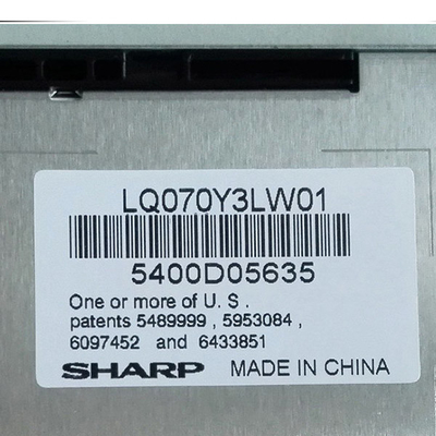 LQ070Y3LW01 7,0 экран RGB 800x480 дюйма TFT LCD для промышленного оборудования