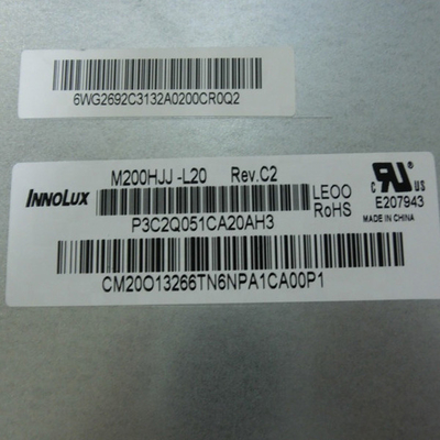 Дисплей LVDS дюйма 1920x1080 FHD IPS LCD M200HJJ-L20 Rev.C1 C2 19,5 взаимодействует LCD для промышленной машины