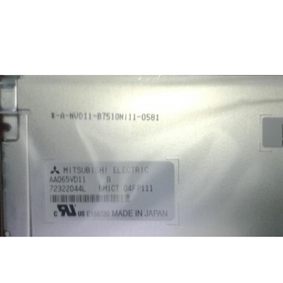Mitsubshi панели LCD 6,5 дюймов AA065VD11 LCD контролирует VGA с широкими дисплеями LCD угла наблюдения