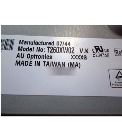 Штыри T260XW02 VK 41 экран 1366*768 LCD 26 дюймов для AUO