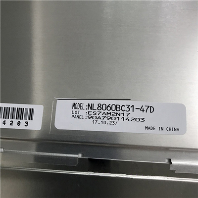 12,1 польза панели экрана NL8060BC31-47D A+Grade LCD дюйма 82ppi lcd для промышленного