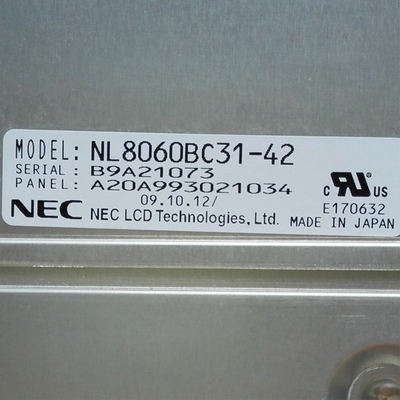 12,1 экран NL8060BC31-42 LCD дюйма 82ppi lcd контролирует замену дисплея