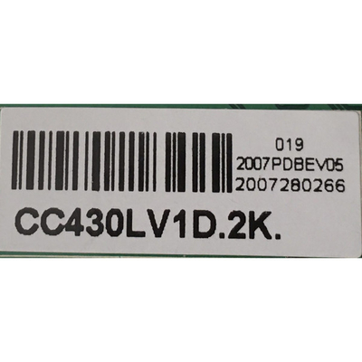 Панель 43&quot; экранного дисплея CC430LV1D LCD RGB 1920×1080 FHD 51PPI