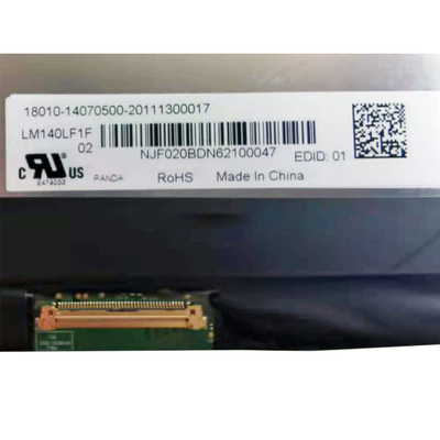 Панель экрана FHD IPS 144Hz 1920x1080 72% NTSC LCD LCD ноутбука LM140LF1F02