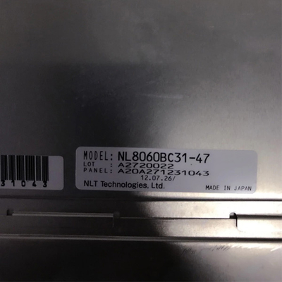 Новая панель экрана LCD модуль NL8060BC31-47 LCD 12,1 дюймов для промышленного дисплея