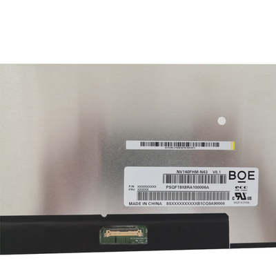 Ноутбук Lcd Edp 30pins BOE тонкий привел экран дисплея NV140FHM-N63 14,0 дюйма для Asus Ux433