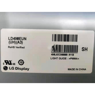 Дисплей 49,0 LG медленно двигает соединяя яркость LD490EUN-UHA3 на открытом воздухе видео- стены модуля LCD высокая