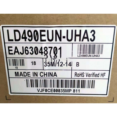 Дисплей 49,0 LG медленно двигает соединяя яркость LD490EUN-UHA3 на открытом воздухе видео- стены модуля LCD высокая