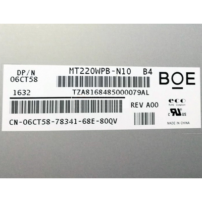 Дюйм 1680*1050 LVDS 30 BOE EV220WPB-N10 22 прикалывает экран lcd для медицинского отображения