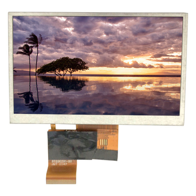 Дюйм RGB 480×272 WQVGA 109PPI экранного дисплея 5,0 AT050TN30 LCD