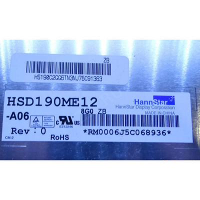 HSD190ME12-A06 19.0 дюймовый ЖК-дисплей 1280*1024 LVDS 30 Pin ЖК-экран