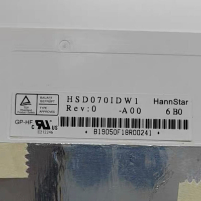 Оригинальный HannStar 7,0 дюйма 800*480 LCD дисплейная панель HSD070IDW1-A00