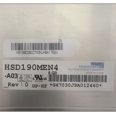190,0 дюйма HSD190MEN4-A03 30 пин LCD дисплей