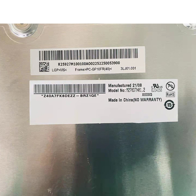 Высокая яркость 70 пин M270DTN01.2 12.0V Тип TFT LCD дисплей