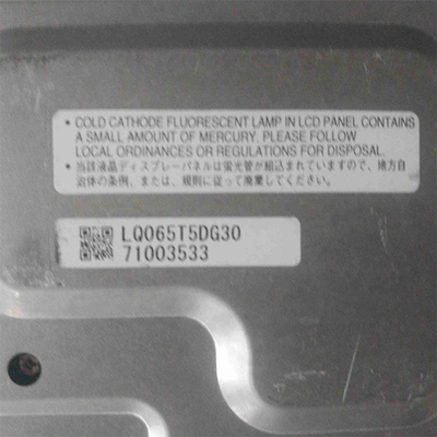 LQ065T5DG30 Оригинальный 6,5-дюймовый ЖК-дисплей для автомобильной навигации GPS