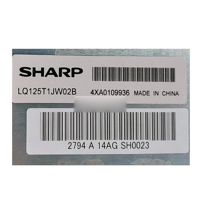LQ125T1JW02B 12,5 дюйма 2560 * 1440 ЖК-экран для прочных ноутбуков