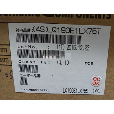 LQ190E1LX75T 19.0 дюйма 1280*1024 LVDS LCD для промышленности