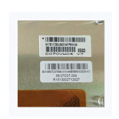 Горячая продажа C070VW04 V7 7,0 дюйма 133PPI 50 штифтов ЖК-дисплей