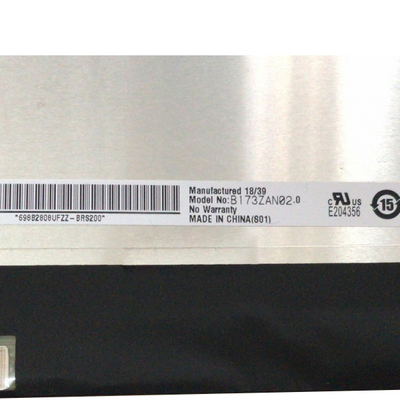 17.3 дюймовый a-Si TFT-LCD B173ZAN02.0 255PPI ЖК-экран