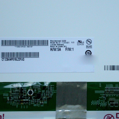 Предоставляет 17,3-дюймовый B173RW01 V3 RGB 1600 * 900 LCD дисплей