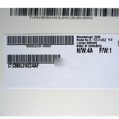 Новый B156XW02 V2 HW4A 15,6 дюйма с светодиодным драйвером