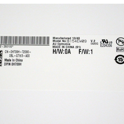 RGB вертикальная полоса B154EW09 V2 размер 15,4 дюйма ЖК-экран