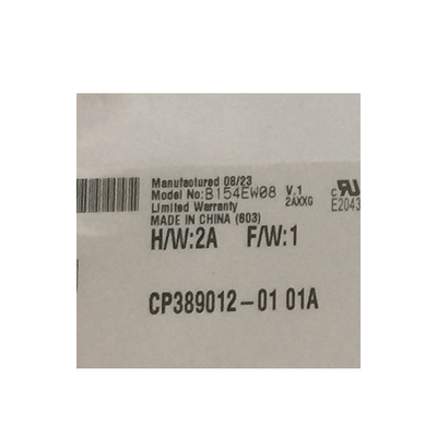 Для ноутбука B154EW08 V1 15,4 дюйма 1280*800 98PPI LCD Mould