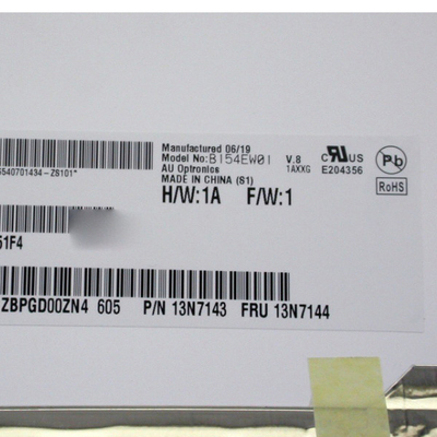 Размер 15,4 дюйма B154EW01 V8 30 штифтов 3.3VТип ЖК-модуль