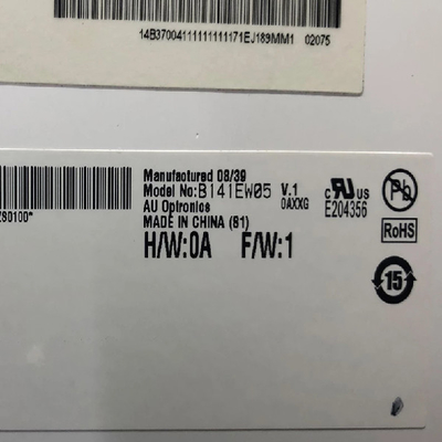 B141EW05 V1 14,1 дюйма 1280*800 ЖК-дисплей TFT-LCD