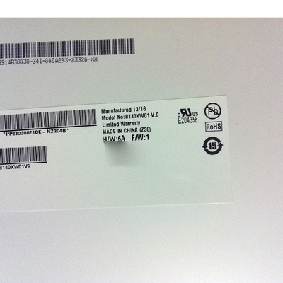 B140XW01 V9 14,0 дюйма 1366*768 TFT-LCD экран для ноутбука