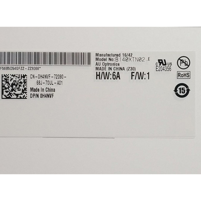 B140XTN02.E 14,0 дюйма 1366*768 Для ноутбука TFT-LCD экран
