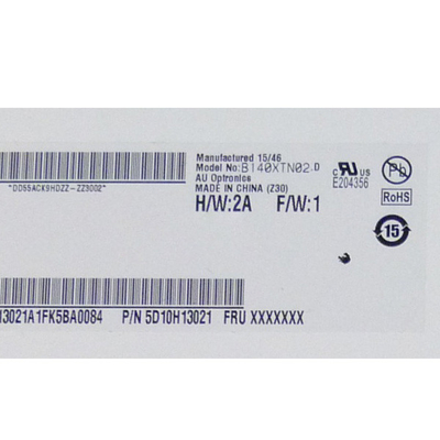 B140XTN02.D 14,0 дюйма 1366*768 TFT-LCD экран для ноутбука