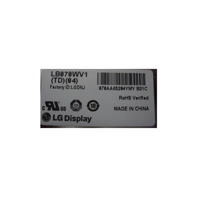 LB070WV1-TD04 Оригинальный 7,0 дюймовый ЖК-дисплей для автомобильной навигации GPS