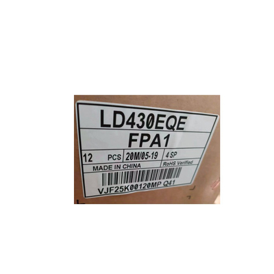 LD430EQE-FPA1 43,0 дюйма 60 Гц ЖК-панель