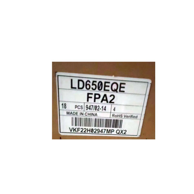 Новый LD650EQE-FPA2 65,0 дюйма 3840*2160 ЖК-панель