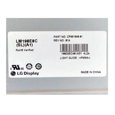 LM190E0C-SLA1 19.0 дюймовый 1280*1024 LCD дисплейный модуль