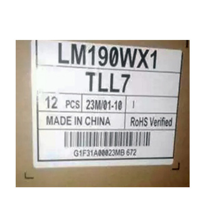 LM190WX1-TLL7 19.0 дюймовая ЖК-панель 1440*900 ЖК-модуль дисплей