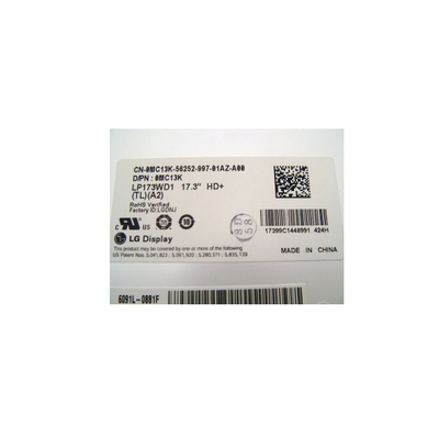 LP173WD1-TLA2 1600*900 106PPI Модули ЖК-дисплея 17,3 дюйма