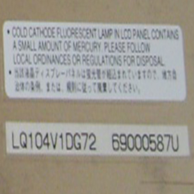 LQ104V1DG72 640*480 10,4 дюйма 262K ЖК-экран для промышленности