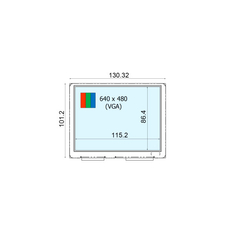 В наличии 640*480 COM57T5M54ZSC 5,7 дюйма 33 булавки ЖК-дисплей