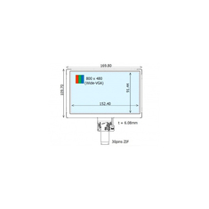 высокое качество 800*480 COM70H7M24ULC 7,0 дюймовый ЖК-экран