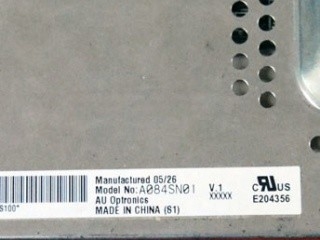 A084SN01 V1 8,4 дюйма 800 * 600 TFT LCD дисплейный модуль