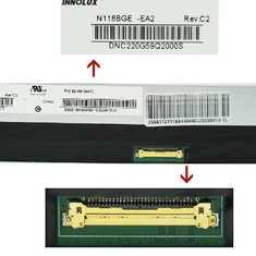 Панель N116BGE-EA2 экранного дисплея LCD ноутбука 11,6 дюймов