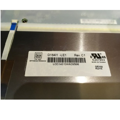 15,4 панель дисплея G154I1-LE1 Lcd LCD дюйма для индустрии