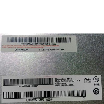 Поверхность дюйма 1366x768 экрана дисплея 18,5 M185XW01 V8 LCD Antiglare